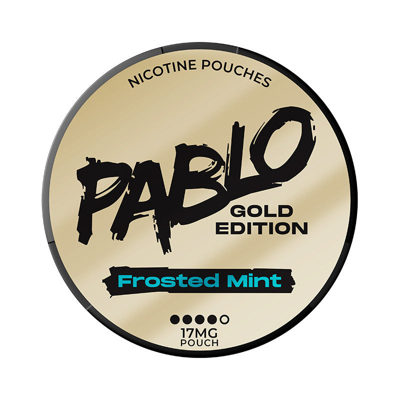 PABLO GOLD Frosted Mint nicotine pouches at Pouchhut NZ