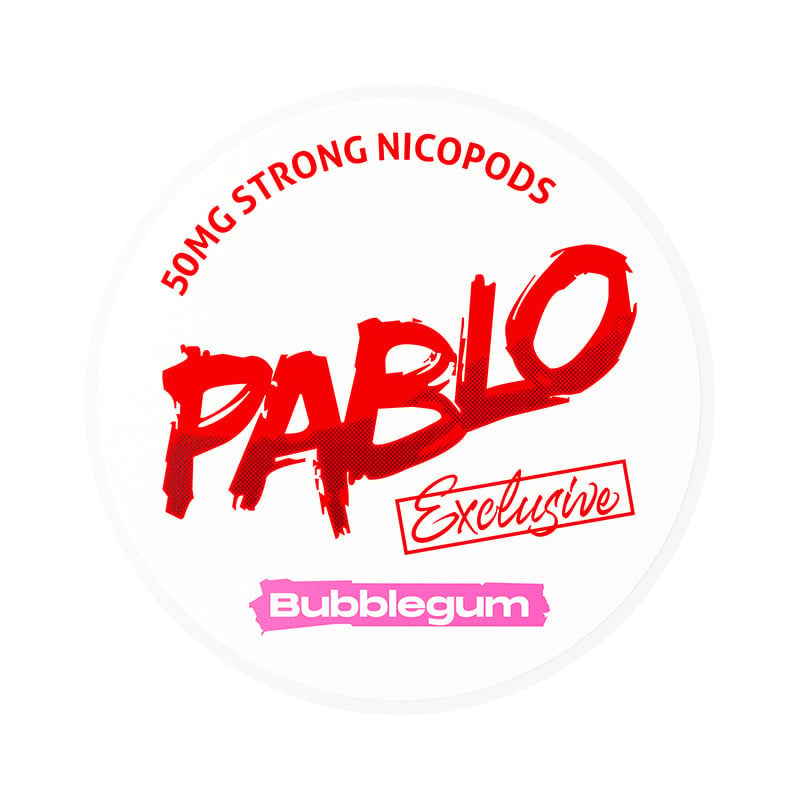 PABLO Exclusive Bubblegum nicotine pouches at Pouchhut NZ