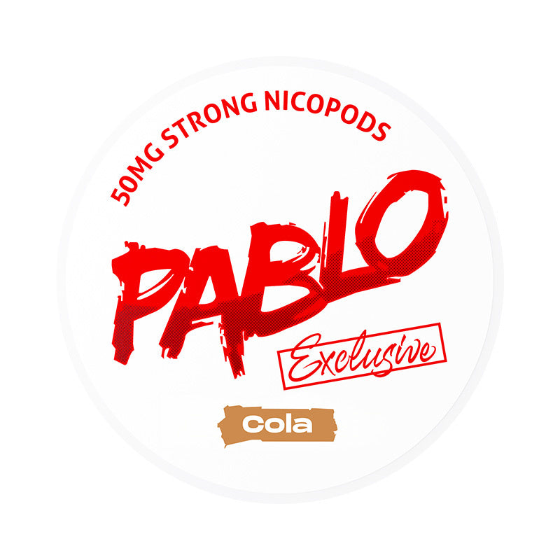 PABLO Exclusive Cola nicotine pouches at Pouchhut NZ