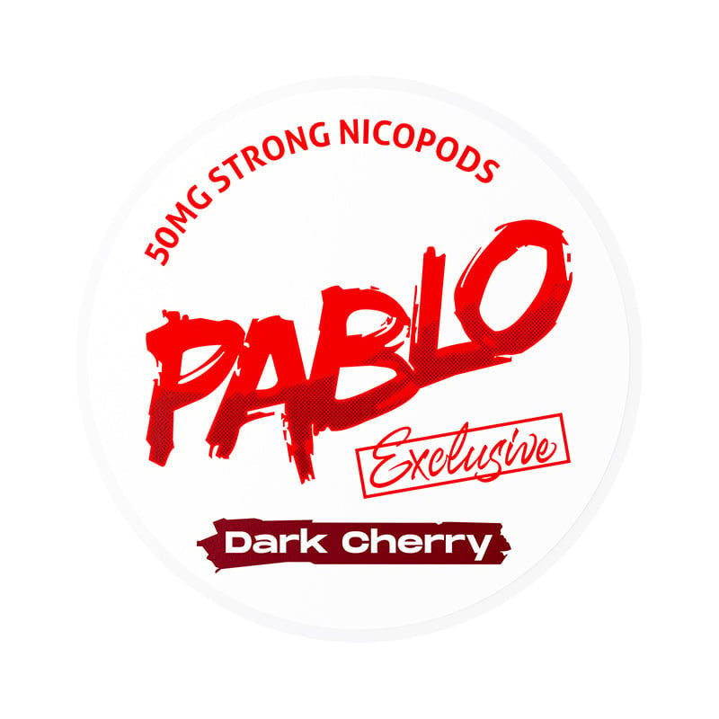 PABLO Exclusive Dark Cherry nicotine pouches at Pouchhut NZ