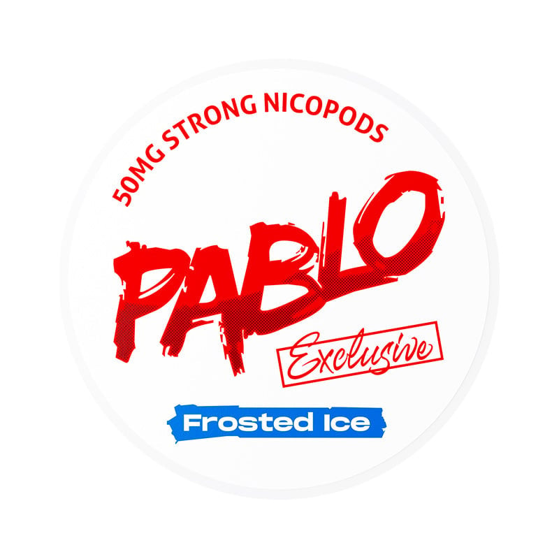 PABLO Exclusive Frosted Ice nicotine pouches at Pouchhut NZ
