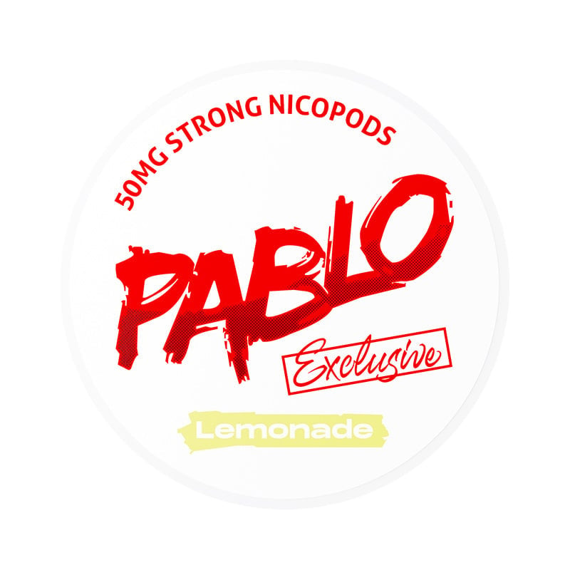 PABLO Exclusive Lemonade nicotine pouches at Pouchhut NZ