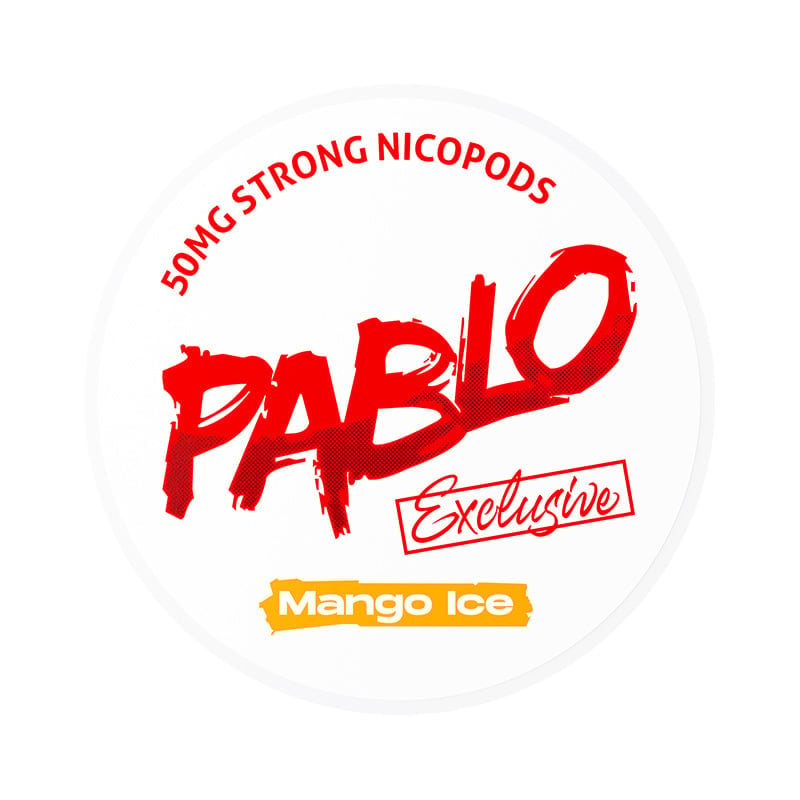 PABLO Exclusive Mango Ice nicotine pouches at Pouchhut NZ