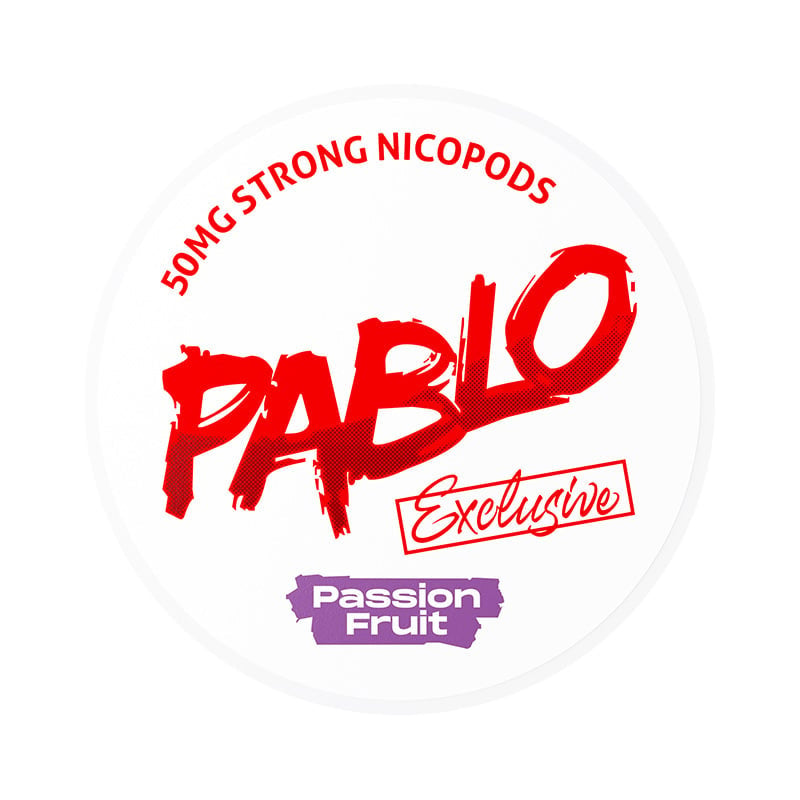 PABLO Exclusive Passion Fruit nicotine pouches at Pouchhut NZ