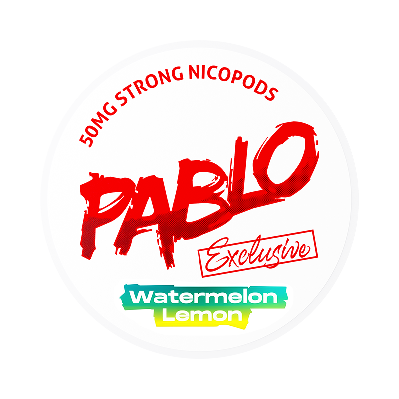 PABLO Exclusive Watermelon Lemon nicotine pouches at Pouchhut NZ
