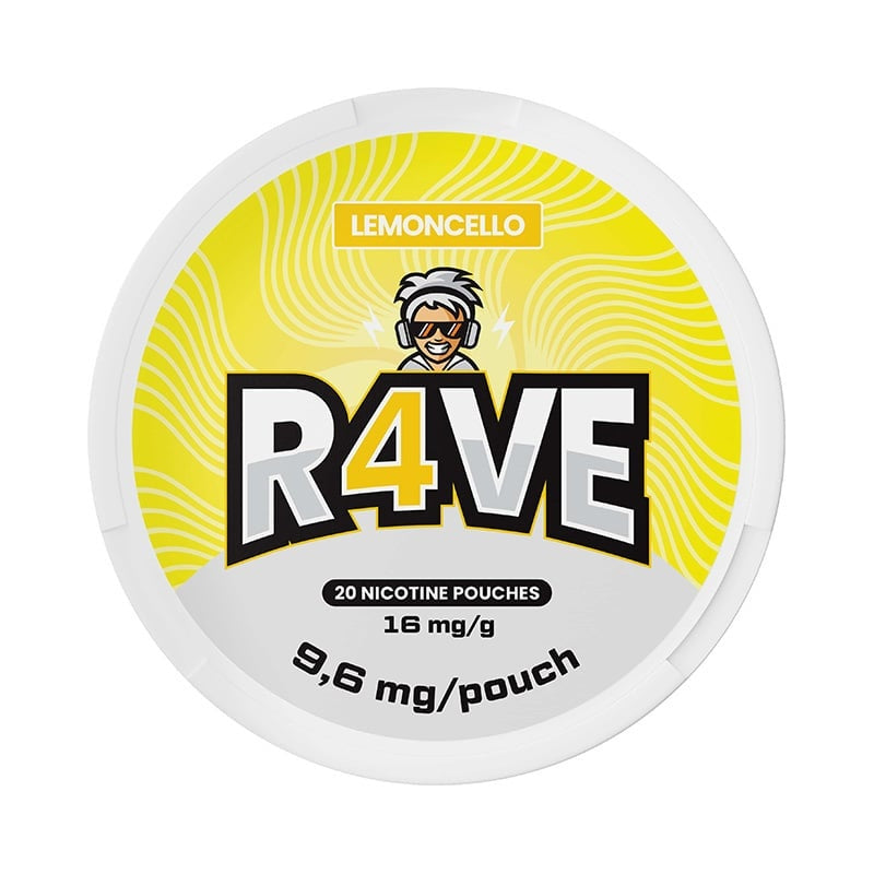 R4VE - Lemoncello Fruit Medium nicotine pouches at Pouchhut NZ