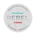 REBEL Spearmint Strong nicotine pouches at Pouchhut NZ
