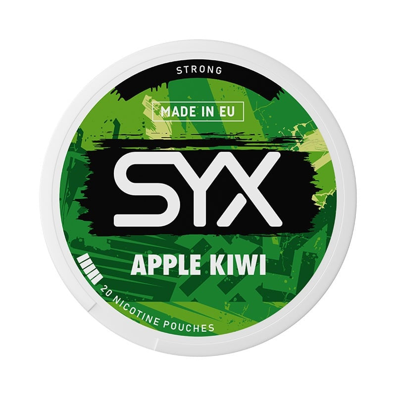 SYX Apple Kiwi Strong nicotine pouches at Pouchhut NZ