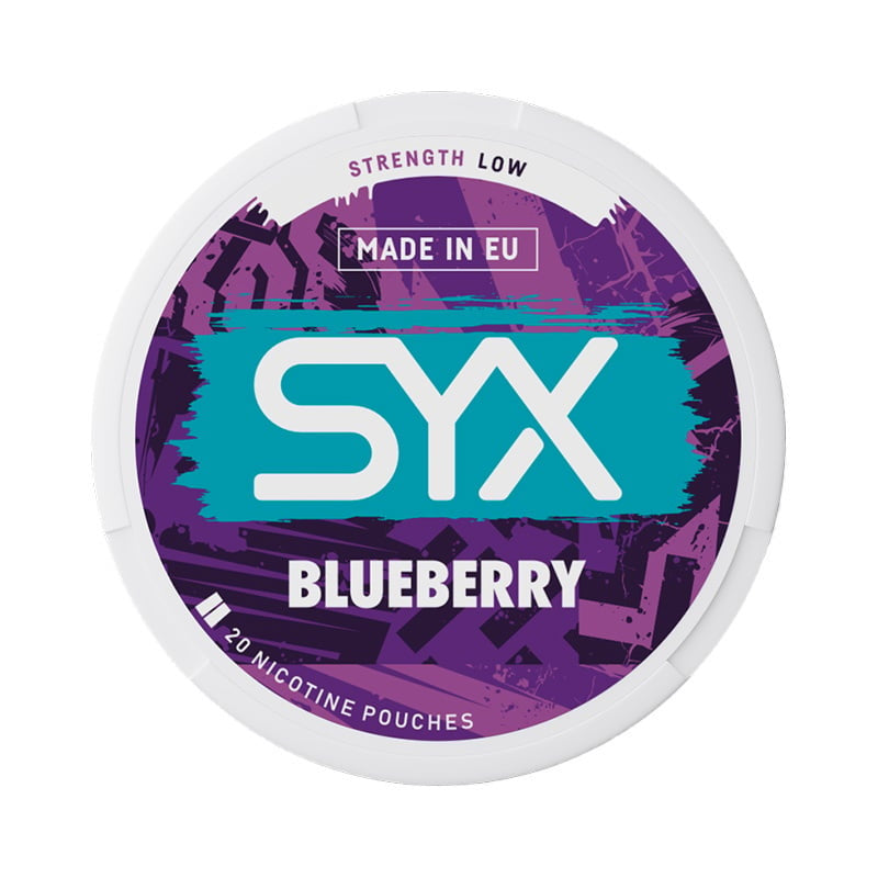 SYX Blueberry Low | Premium Nicotinezakjes nicotine pouches at Pouchhut NZ