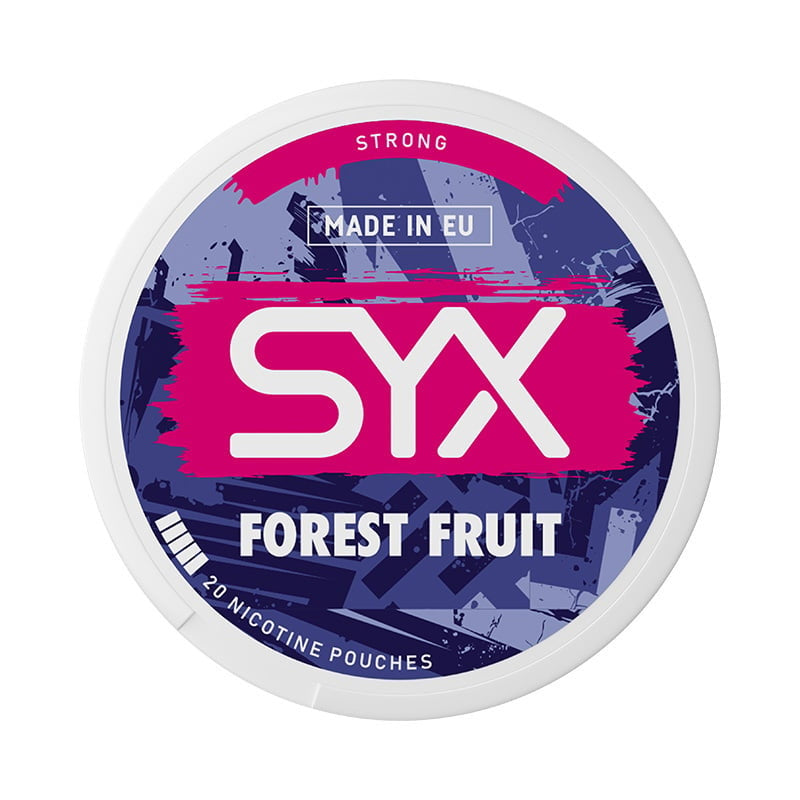 SYX Forest Fruit Strong nicotine pouches at Pouchhut NZ