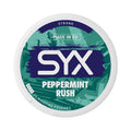 SYX Peppermint Rush Strong nicotine pouches at Pouchhut NZ