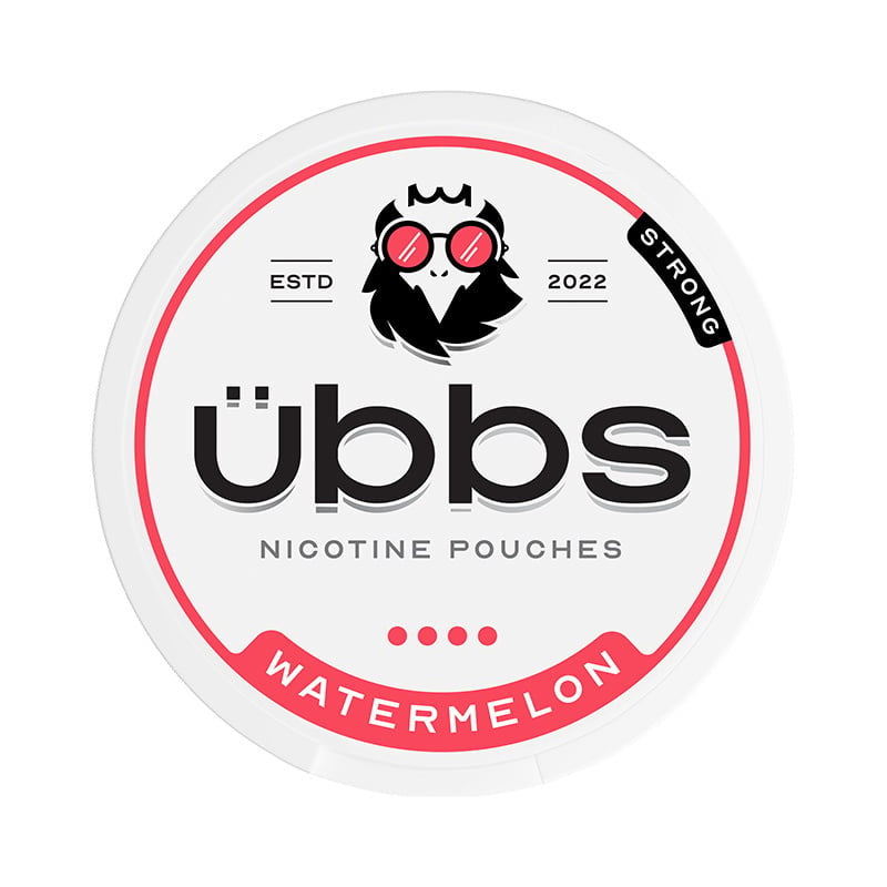 UBBS Watermelon Strong nicotine pouches at Pouchhut NZ