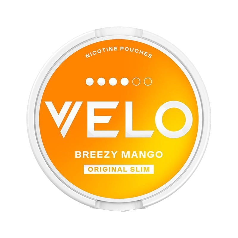 VELO Breezy Mango Original nicotine pouches at Pouchhut NZ