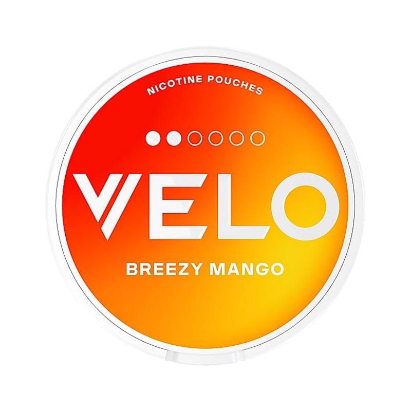 VELO Breezy Mango nicotine pouches at Pouchhut NZ