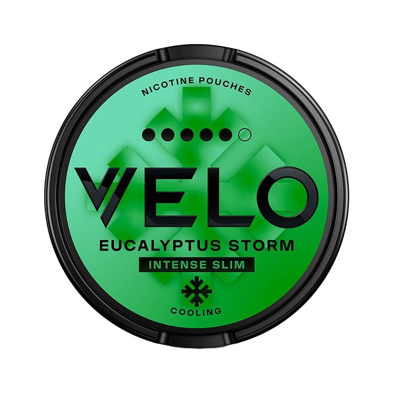 VELO Eucalyptus Storm Ultra nicotine pouches at Pouchhut NZ