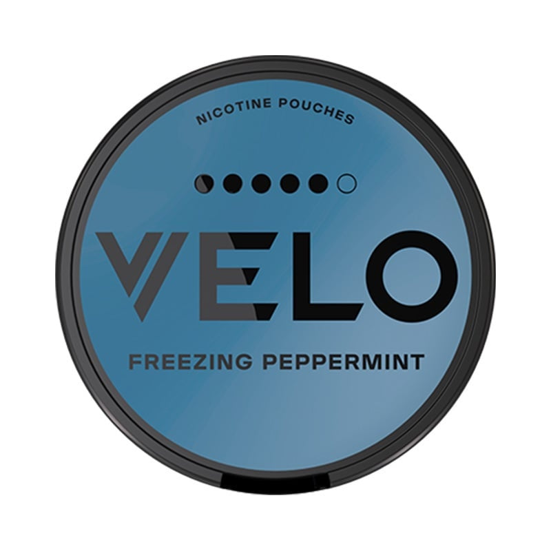 VELO Freezing Peppermint Ultra nicotine pouches at Pouchhut NZ