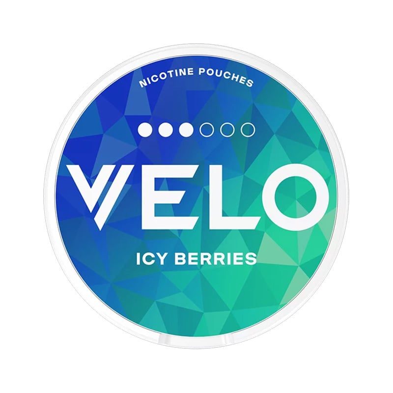 VELO Icy Berries nicotine pouches at Pouchhut NZ