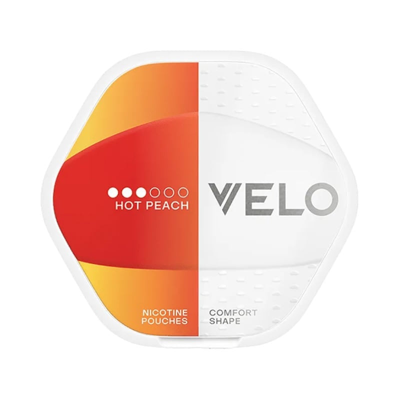 VELO SHIFT Hot Peach nicotine pouches at Pouchhut NZ
