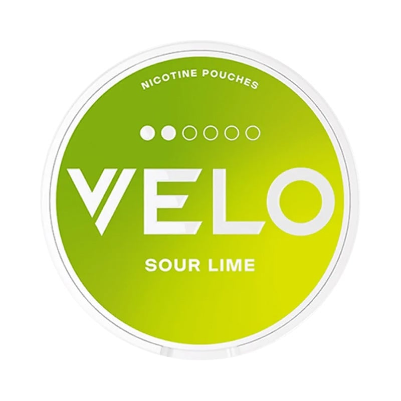 VELO Sour Lime nicotine pouches at Pouchhut NZ
