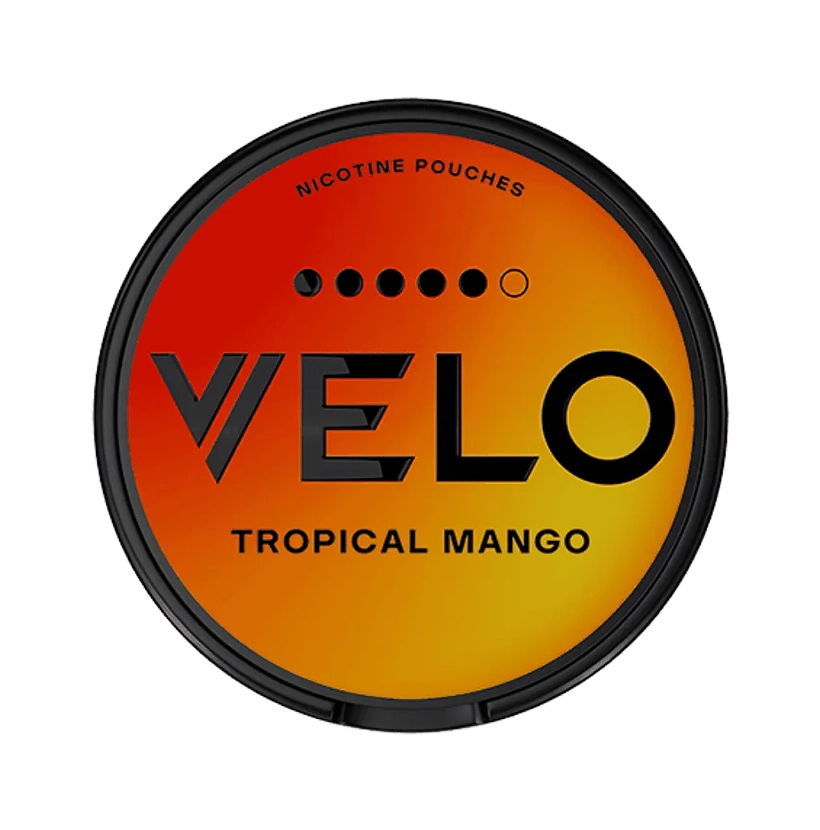 VELO Tropical Mango Ultra nicotine pouches at Pouchhut NZ