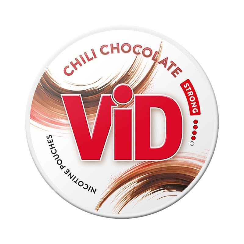VID Chili Chocolate Strong nicotine pouches at Pouchhut NZ