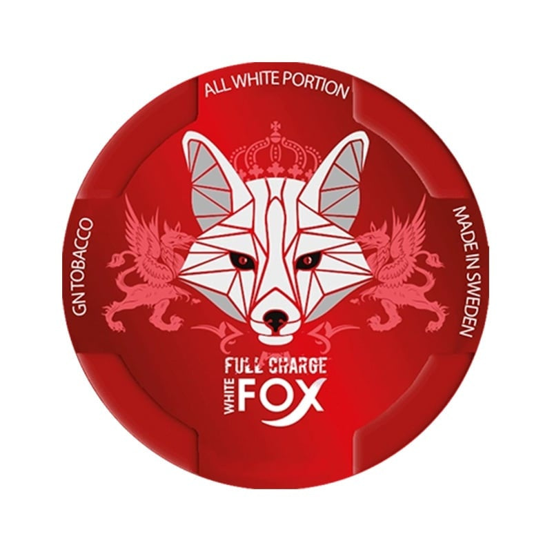 White Fox Full Charge nicotine pouches at Pouchhut NZ