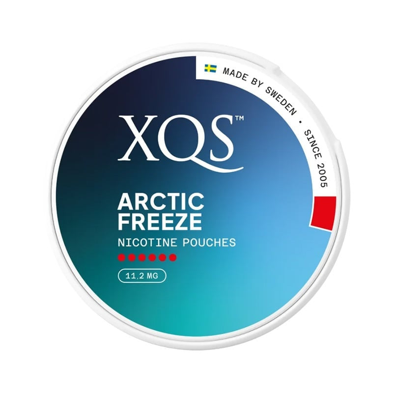 XQS Arctic Freeze Ultra Strong nicotine pouches at Pouchhut NZ