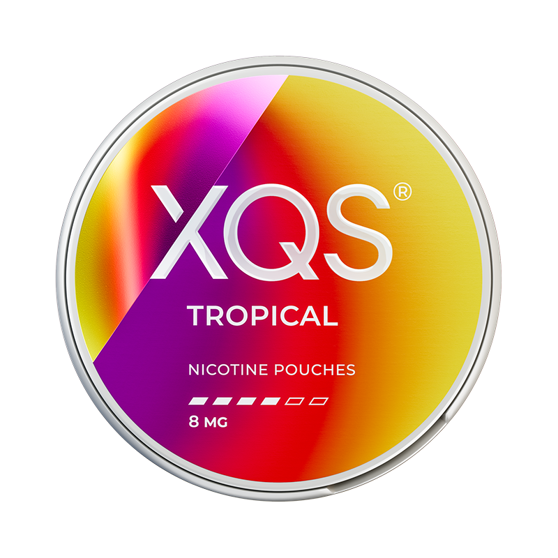 XQS Tropical nicotine pouches at Pouchhut NZ